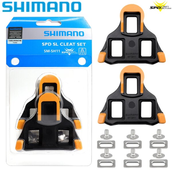 Shimano SPDSL-tacos para pedales de bicicleta de carretera SH11 SH10 SH12, tacos para pedales de bloqueo automático, Clip para bicicleta para piezas originales R540 R550 R8000