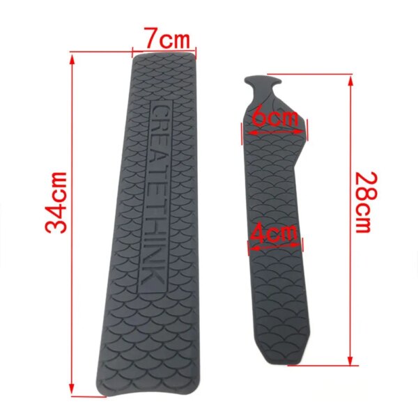 Protector resistente a los arañazos para cuadro de carretera MTB de sílice, protectores para cadena de bicicleta de montaña, accesorios impermeables para bicicleta de sílice.