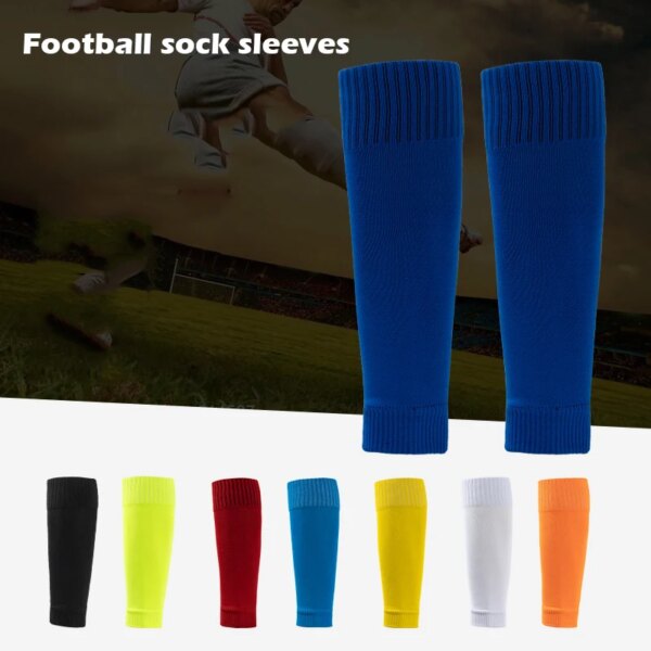 Medias de fútbol para hombre, calcetines de ciclismo para adultos y niños, calcetines de fútbol hasta la rodilla, baloncesto de moda, Color sólido, artefacto de Fitness transpirable