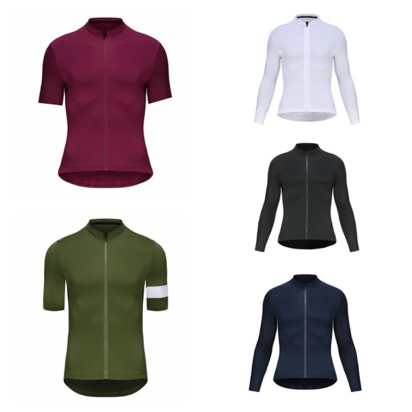 Spexcell Rsantce 2024 hombres verano ciclismo Jersey Tops MTB bicicleta de secado rápido ropa de bicicleta transpirable camisa de manga corta uniforme