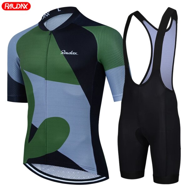 Verano Ciclismo Ropa 2024 nuevo equipo Ropa Ciclismo Hombre manga corta Ciclismo Jersey conjunto Mtb bicicleta Hombre Uniforme Maillot bicicleta