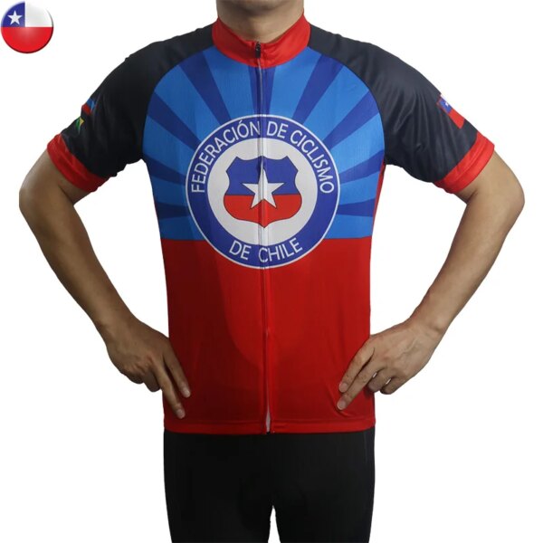 Chaqueta deportiva de ciclismo de verano, ropa de manga corta, camisetas rojas, Jersey de carretera, bicicleta profesional, descenso al aire libre, a prueba de sudor, pechera para Moto