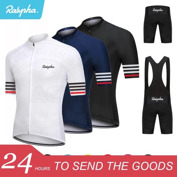 Ropa de Ciclismo de verano para hombre, transpirable, MTB, Rapha, Culote de ciclista, vestidos, Ropa para bicicleta de montaña, Maillot, Ropa de Ciclismo