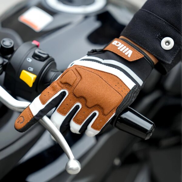 Suomy guantes de motocicleta de verano de malla transpirable guantes de Moto hombres mujeres pantalla táctil guantes de Motocross guantes de ciclismo con pantalla táctil