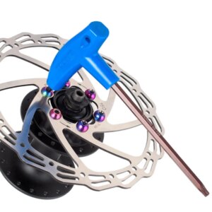 Llave Torx T25, llave de tornillo de disco de freno de bicicleta, herramientas de reparación de desmontaje de bicicleta de montaña