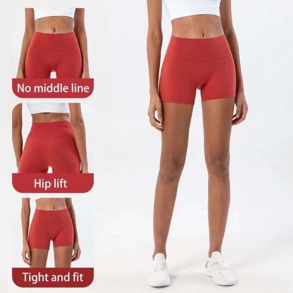 TRY TO BN-pantalones cortos deportivos para mujer, mallas de cintura alta súper suaves para entrenamiento, correr, ciclismo, Yoga, gimnasio, verano