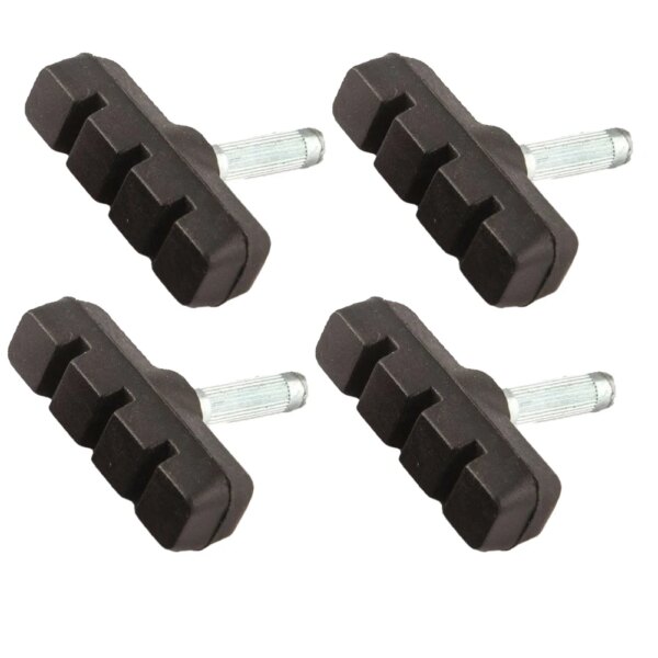 Bloques de postes sin rosca, pastillas de freno para bicicletas, voladizo, MTB, ciclos de carretera, construcción duradera, adecuado para modelos populares