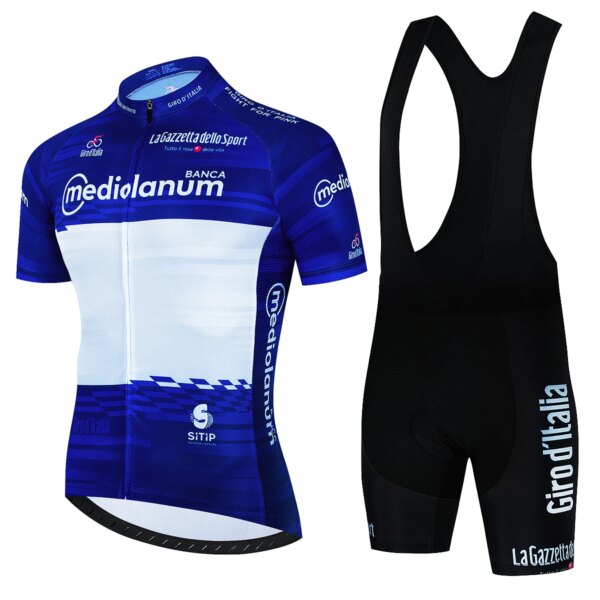 Tour De Giro D'ITALIA, conjuntos De Jersey De manga corta para Hombre, Ropa De Ciclismo para Hombre, Ropa De Ciclismo, pantalones cortos con pechera De triatlón, traje, uniforme para bicicleta