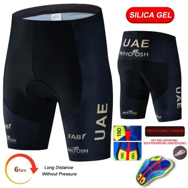 Pantalones cortos con pechera para ciclismo de verano de los Emiratos Árabes Unidos, pantalones cortos deportivos transpirables para bicicleta de montaña, pantalones cortos para ciclismo, pantalones cortos para ciclismo para hombre