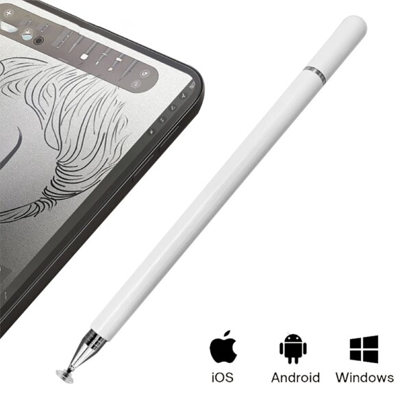 Lápiz óptico de dibujo Universal para Android iOS, lápiz táctil para iPad, iPhone, Samsung, Xiaomi, tableta, accesorios para teléfono inteligente