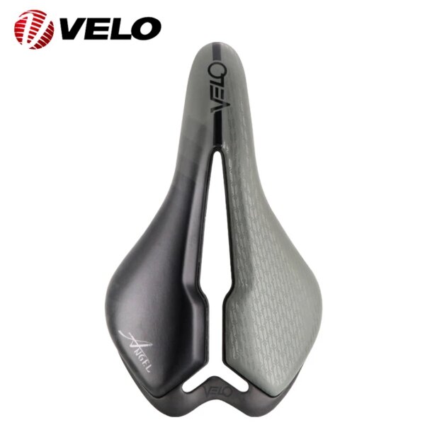 VELO VL-1A37, sillín de bicicleta de carretera MTB, asiento de bicicleta profesional TT Racing, asiento de bicicleta de carbono, ultraligero, transpirable, cómodo sillín de ciclismo