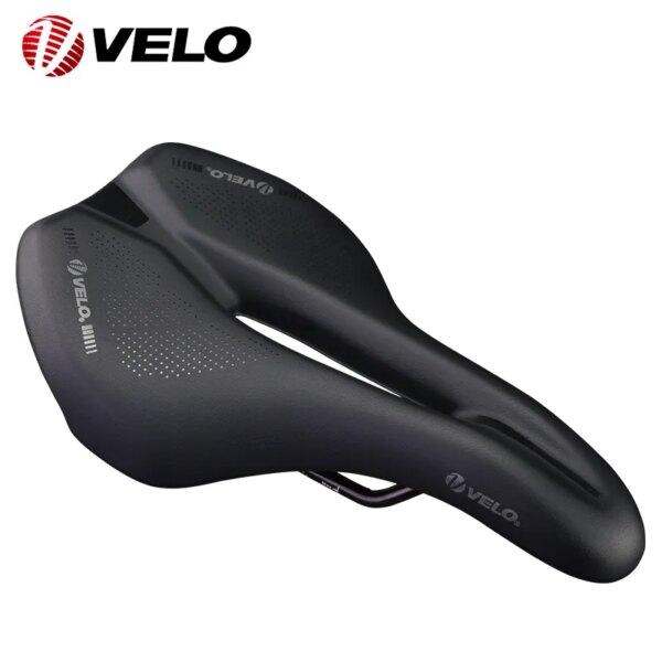 VELO VL-3543 sillín de bicicleta de carretera MTB bicicleta cómoda absorción de impacto hueco transpirable ligero 332g accesorios de ciclismo