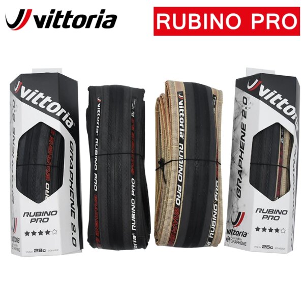 VITTORIA RUBINO PRO 700 × 25C neumáticos de bicicleta de carretera grafeno 2,0 neumático Clincher pneu 700x28C accesorios de bicicleta neumático de grava 700C