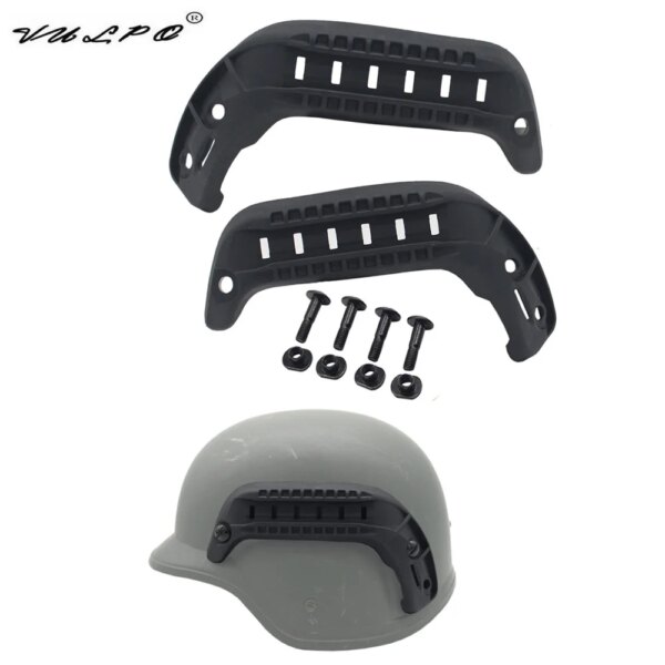 VULPO táctico M88 carril de guía lateral del casco arco casco montaje carril militar Airsoft M88 accesorios del casco