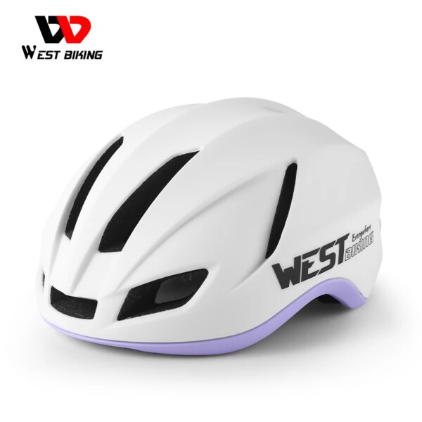 WEST BIKING ligero ciclismo Aero casco Multicolor hombres mujeres MTB bicicleta de carretera casco aerodinámico integrado gorras de seguridad deportivas