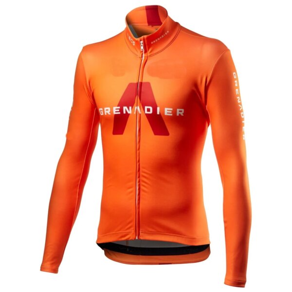 Polar de invierno térmico 2021 INEOS GRENADIER TEAM ORANG SÓLO JERSEY DE CICLISMO DE MANGA LARGA ROPA DE CICLISMO TALLA XS-4XL