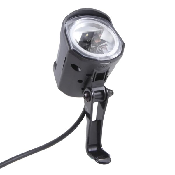 WUXING 36V 48V Ebike Light Scooter Lámpara 2 en 1 con bocina Bicicleta eléctrica LED Faro delantero Durable Fácil de instalar Fácil de usar