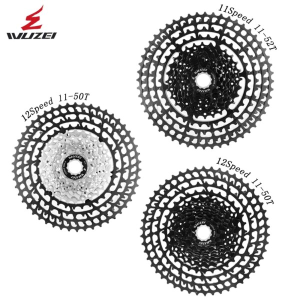 WUZEI Cassette ultraligero 10/11/12 velocidades 46T/50T/52T piñón de bicicleta volante de bicicleta de montaña para Shimano GX HG