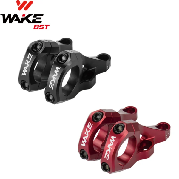 Wake DH/AM/FR MTB bicicleta vástago CNC aleación de aluminio bicicleta de descenso montaje directo vástago manillar 31,8mm para ciclismo BMX ultraligero