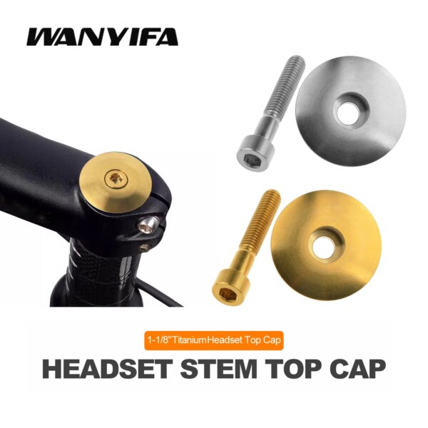 Tapa para auriculares de bicicleta Wanyifa para 1 1/8\