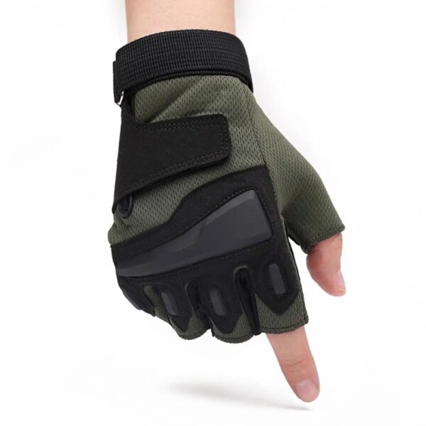 Guantes de escalada lavables, guantes de trabajo tácticos multiusos, buena elasticidad, antideslizantes, protección completa de La Palma, guantes de escalada
