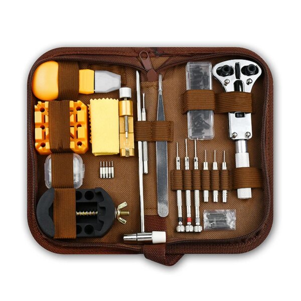 Kit de herramientas de reparación de relojes, conjunto de abridor, carcasa trasera, mantenimiento de presión, piezas de reparación, accesorio de repuesto de batería
