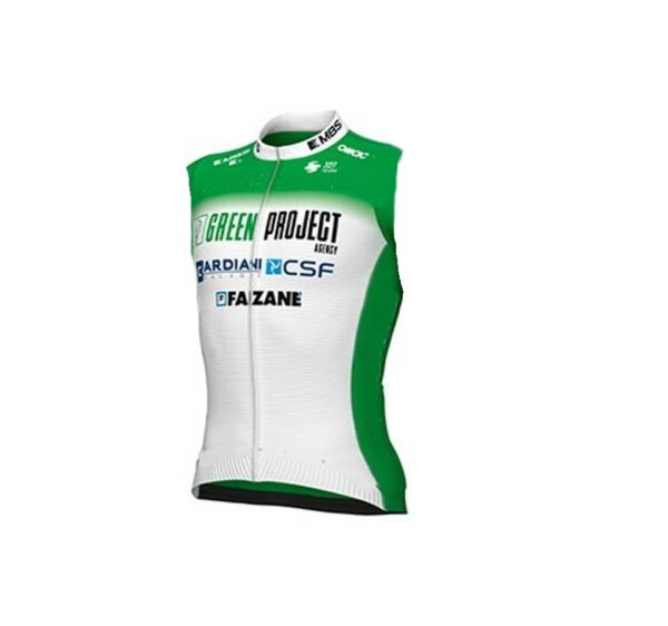 A prueba de viento 2023 GREEN PROJECT BARDIANI CSF FAIZANE equipo sin mangas Ciclismo chaleco Gilet Mtb ropa bicicleta Maillot Ciclismo