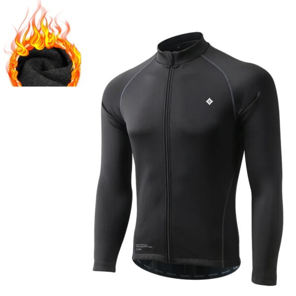 Chaqueta de ciclismo para hombre, Jersey a prueba de viento, forro polar reflectante, transpirable, plegable, ropa deportiva para bicicleta de montaña, invierno