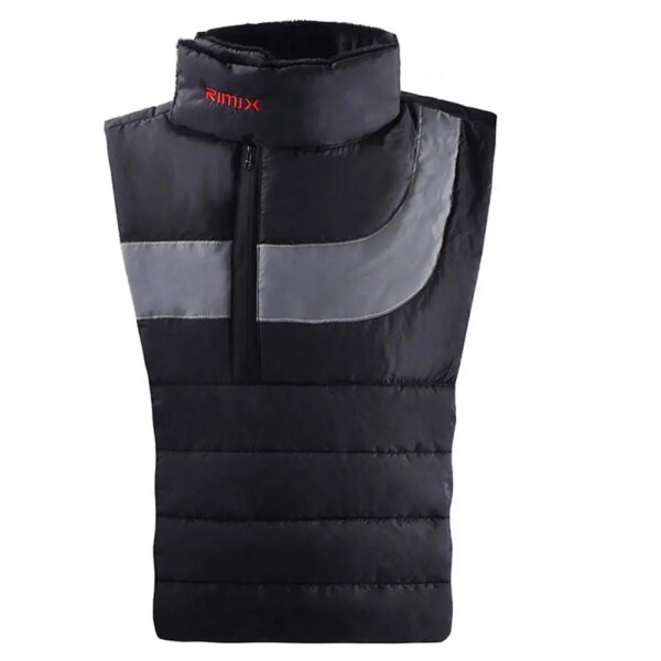 Chaleco cálido protector para motocicleta de invierno, cubierta reflectante impermeable para el cuello, chaqueta cálida para invierno térmico para exteriores