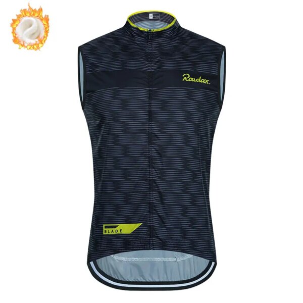 Chaleco térmico de lana para ciclismo para hombre, chaleco cálido sin mangas para ciclismo de montaña o de carretera, chaquetas cálidas para ciclismo, invierno, 2022