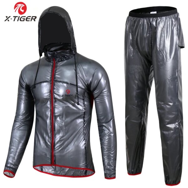 X-TIGERT-impermeable para ciclismo profesional, chaqueta de ciclismo, Jersey de ciclismo, cortavientos, ropa para bicicleta de montaña, impermeable