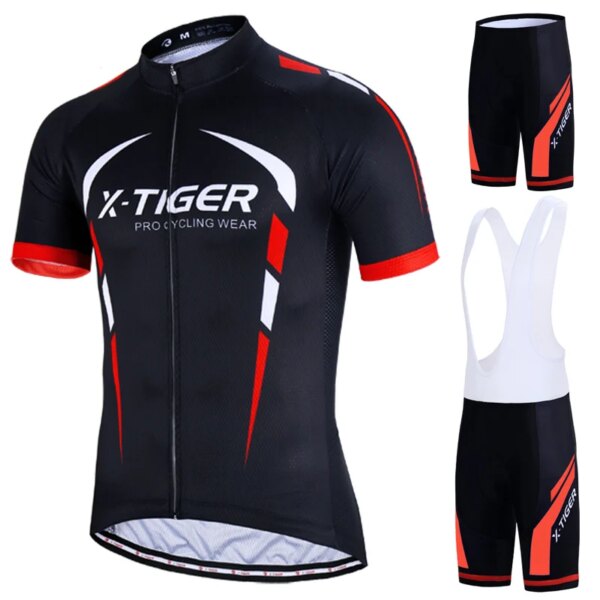 X-tiger Pro Ciclismo conjunto MTB Ropa de bicicleta Maillot Ropa Ciclismo 3 colores uniforme de bicicleta Ciclismo Jersey conjunto Ciclismo Ropa