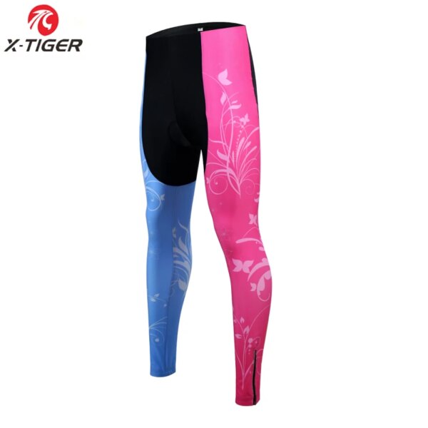 X-tiger-Pantalones de Ciclismo para mujer, a prueba de golpes con Coolmax Gel acolchado, mallas para Ciclismo de montaña o de carretera
