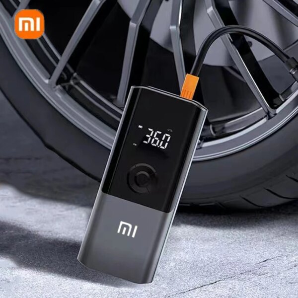 Inflador Xiaomi, bomba de aire inalámbrica para coche, compresor de aire para motocicletas, bicicleta, Inflador de neumáticos eléctrico con inflado de neumáticos de coche