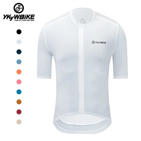 YKYW-ropa deportiva de verano para hombre, Jersey de ciclismo MTB de manga corta, abrigo para bicicleta profesional Aero, camisa transpirable para bicicleta de montaña y de carretera