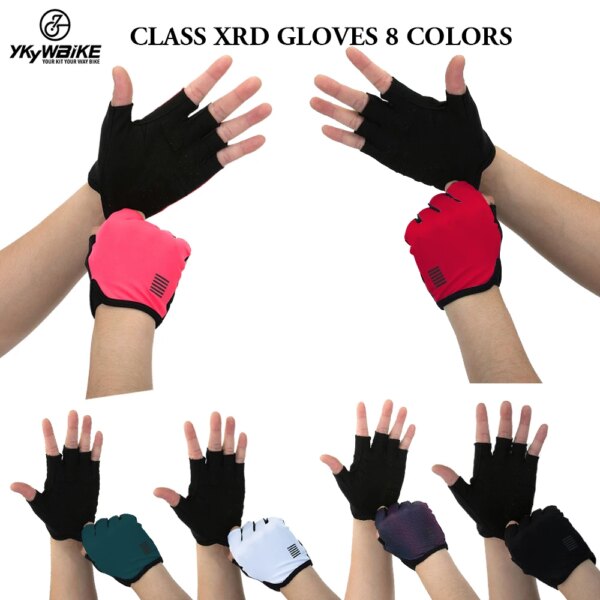 YKYWBIKE-guantes de medio dedo para ciclismo XRD, manoplas para bicicleta de carreras, guantes para bicicleta de carretera, MTB, equipo deportivo para regalo