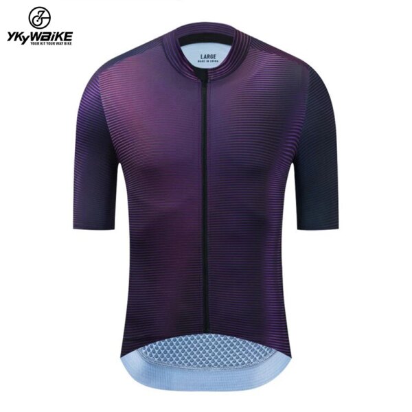 YKYWBIKE-Camiseta de ciclismo de verano, ropa de ciclismo de manga corta, ropa para bicicleta de montaña, camisetas de carreras de carretera, uniforme de ciclismo para hombre