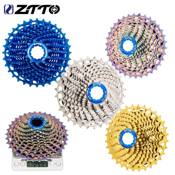 ZTTO-Cassette ultraligero de 12 velocidades para bicicleta, piñón 12 S 11-34T, rueda libre integrada, 12 S 28/32T HG, piezas de especificación del sistema