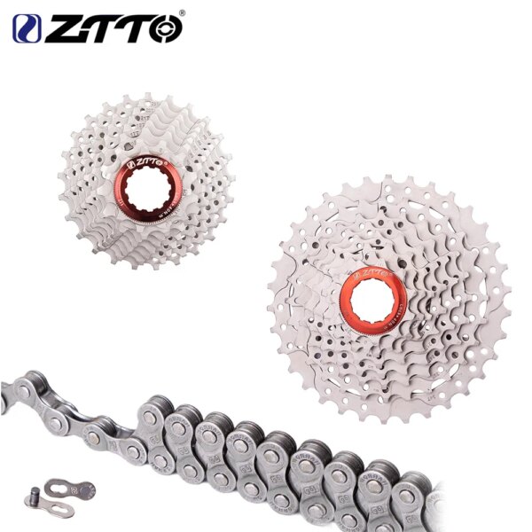 ZTTO-Cassette para bicicleta de montaña, 8 velocidades, 11-25, 11-28, 11-36, 11-46T, grava, 8s, rueda libre, 8v, 8 velocidades, 2400, Compatible con Claris TX800