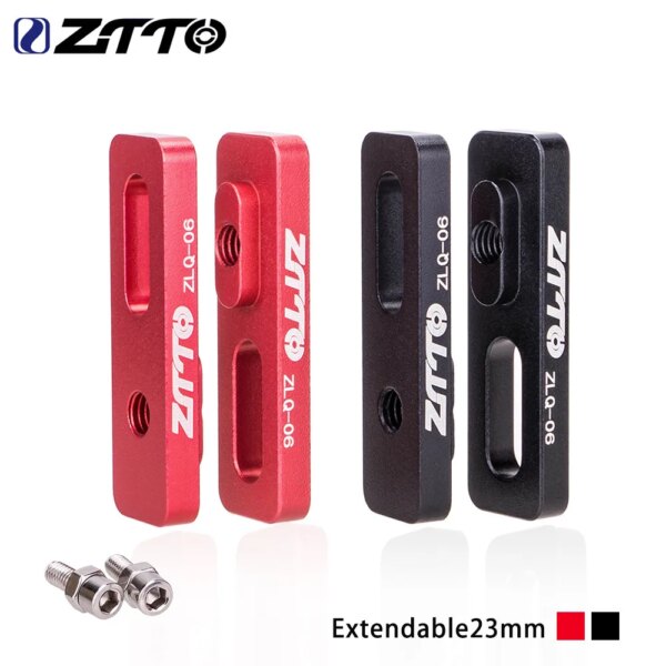 ZTTO-extensión de pinza de freno en V para bicicleta, adaptador de 23mm, 14/16/18/20 pulgadas, montaje de conversión plegable para rueda de bicicleta BMX 406 a 451