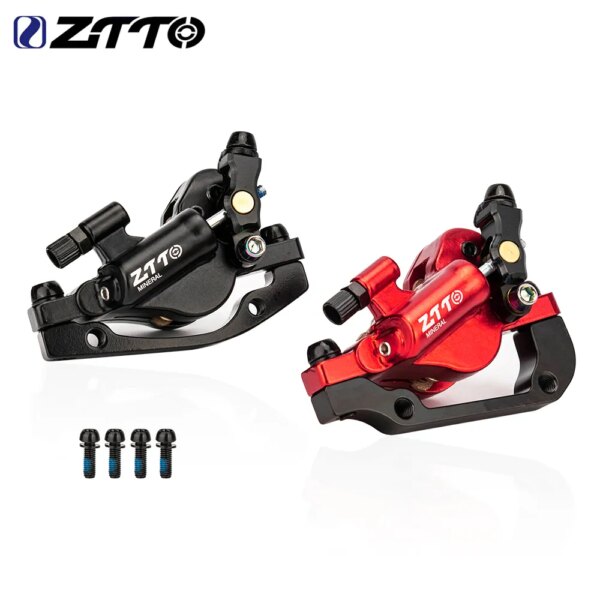 ZTTO-freno de disco hidráulico para bicicleta de grava, accionamiento mecánico, pinza de montaje de poste estándar PM de 2 pistones, Compatible con Cable de alambre MTB