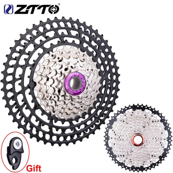 ZTTO MTB 10 velocidades 11-50T Cassette de bicicleta gran relación ultraligero 10 velocidades rueda libre HG piñón de buje de bicicleta de montaña