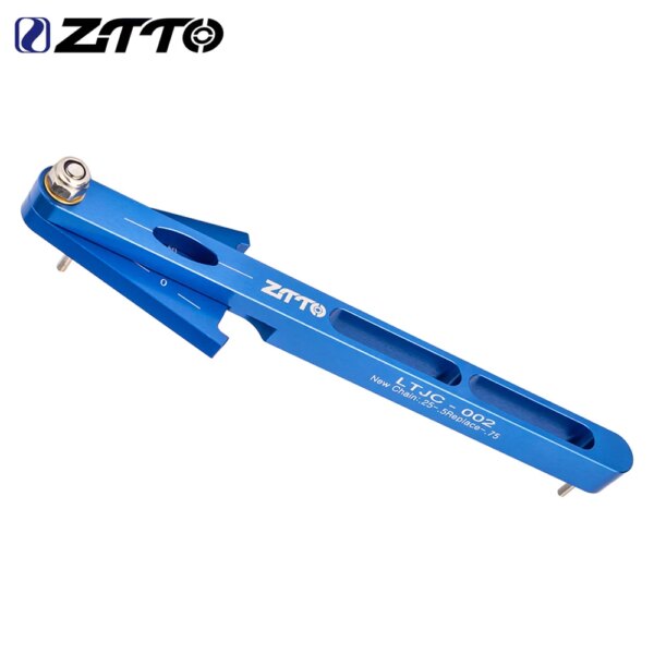 ZTTO-indicador de desgaste de cadena de bicicleta de montaña, herramienta de eslabones, comprobador de aleación de aluminio, reparación de bicicletas de carretera, herramientas precisas