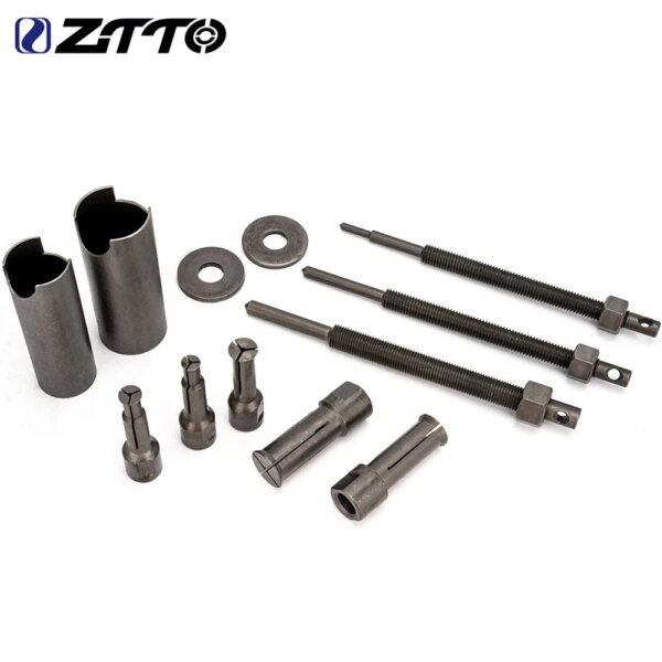 ZTTO-extractor de cojinetes de bicicleta de montaña, Kit de herramientas de extracción, herramienta de reparación de desmontaje de bicicleta y motocicleta, removedor de engranajes de rueda, accesorios para ciclismo