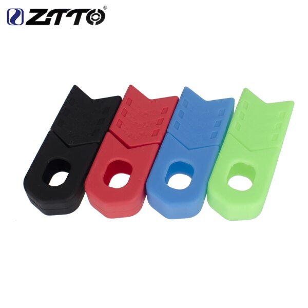 ZTTO-Protector de brazo de manivela para bicicleta de montaña, piñón fijo, juego de bielas de carbono, cubierta de Gel de silicona, funda protectora para bota de bicicleta XX1 XO, 2 pares