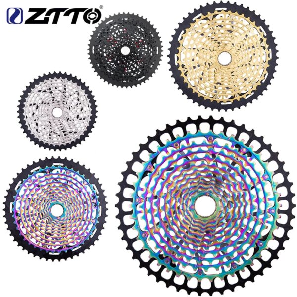 ZTTO-Cassette para bicicleta de montaña XD Hub, 12 velocidades, 10-50T, 52T, acero completo, 9T, 10T, 12 velocidades, piñón libre de 12V