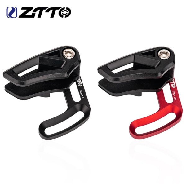 Guía para cadena de bicicleta de montaña ZTTO, aleación de aluminio, nailon, protector de cadena de montaje directo bajo para bicicleta de montaña, para platos individuales 1X 26T-36T