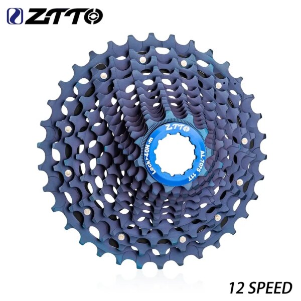 ZTTO bicicleta de carretera Cassette de 12 velocidades acero CNC bicicleta de grava rueda libre ultraligera 12 velocidades sistema de buje HG 12 S piñón de bicicleta