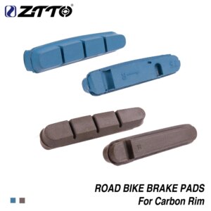Pastillas de freno ZTTO para bicicleta de carretera, zapatas para llantas de fibra de carbono, materiales compuestos ligeros Ultegra, pastillas de freno ultraligeras en V
