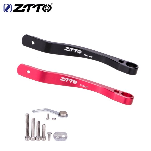 ZTTO-estabilizador de cadena de bicicleta de carretera ultraligero, guía de cadena, dispositivo anticaída, Protector de cadena anticaída con tornillos, receptor de cadena CNC